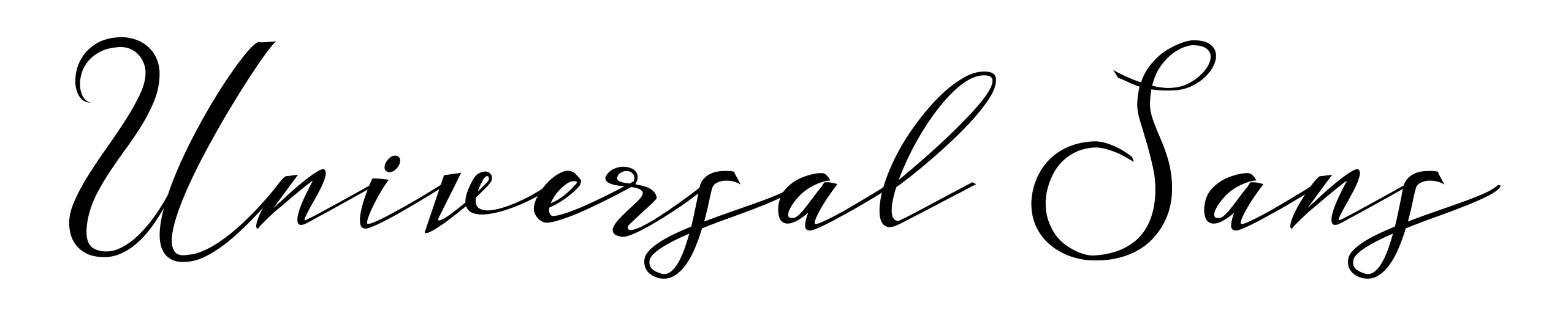 Universal Sans